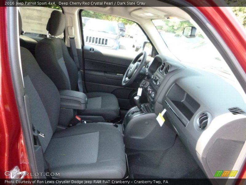 Deep Cherry Red Crystal Pearl / Dark Slate Gray 2016 Jeep Patriot Sport 4x4