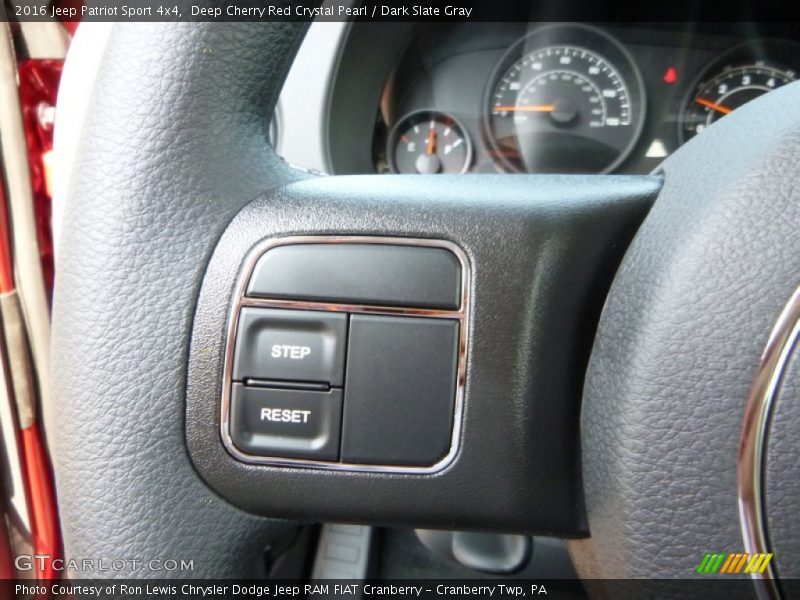 Deep Cherry Red Crystal Pearl / Dark Slate Gray 2016 Jeep Patriot Sport 4x4