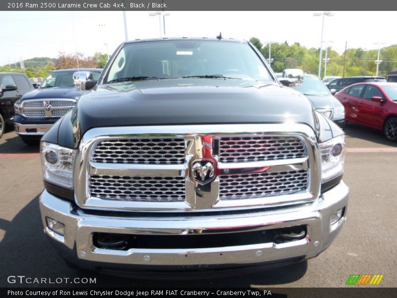Black / Black 2016 Ram 2500 Laramie Crew Cab 4x4