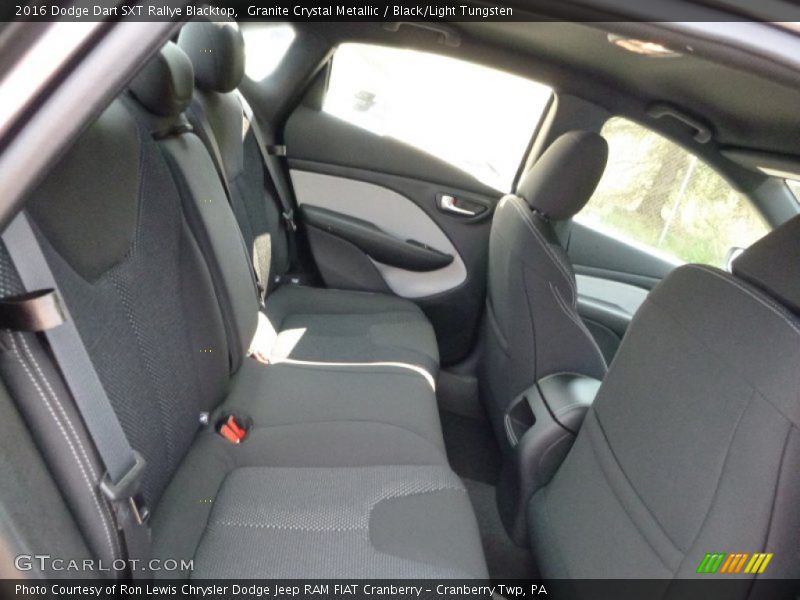 Granite Crystal Metallic / Black/Light Tungsten 2016 Dodge Dart SXT Rallye Blacktop