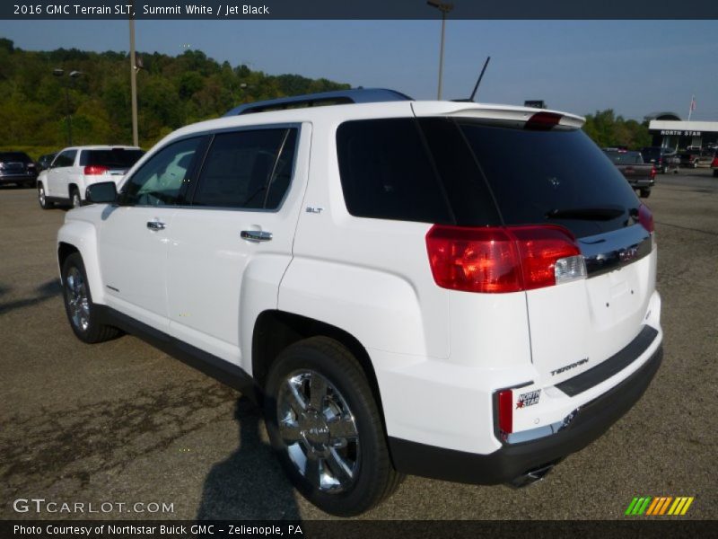 Summit White / Jet Black 2016 GMC Terrain SLT