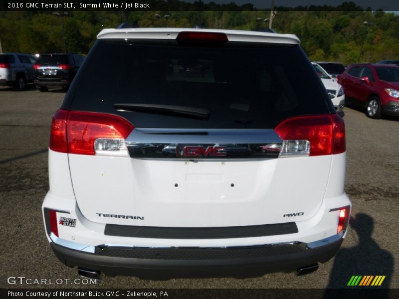Summit White / Jet Black 2016 GMC Terrain SLT