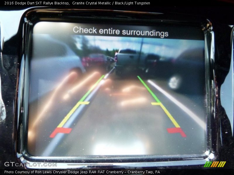 Granite Crystal Metallic / Black/Light Tungsten 2016 Dodge Dart SXT Rallye Blacktop