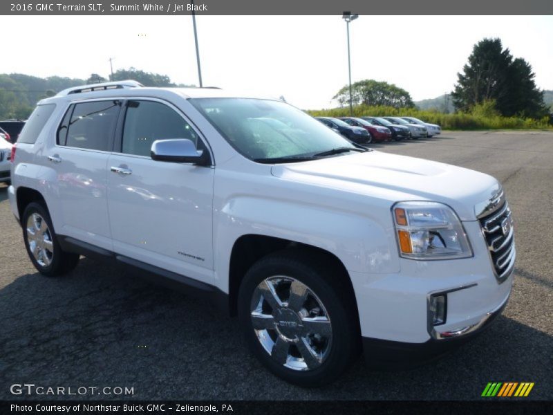 Summit White / Jet Black 2016 GMC Terrain SLT