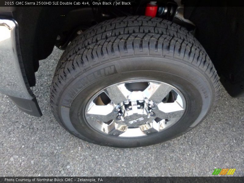 Onyx Black / Jet Black 2015 GMC Sierra 2500HD SLE Double Cab 4x4