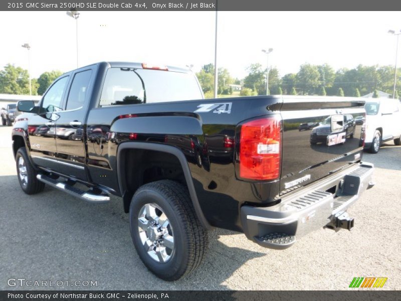 Onyx Black / Jet Black 2015 GMC Sierra 2500HD SLE Double Cab 4x4