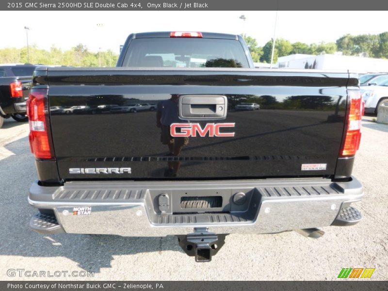 Onyx Black / Jet Black 2015 GMC Sierra 2500HD SLE Double Cab 4x4