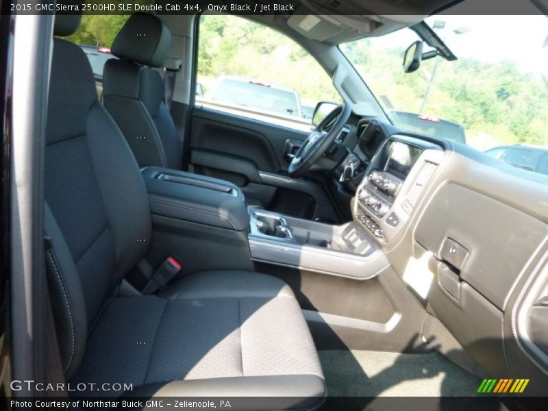 Onyx Black / Jet Black 2015 GMC Sierra 2500HD SLE Double Cab 4x4