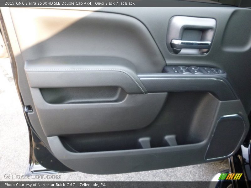 Onyx Black / Jet Black 2015 GMC Sierra 2500HD SLE Double Cab 4x4