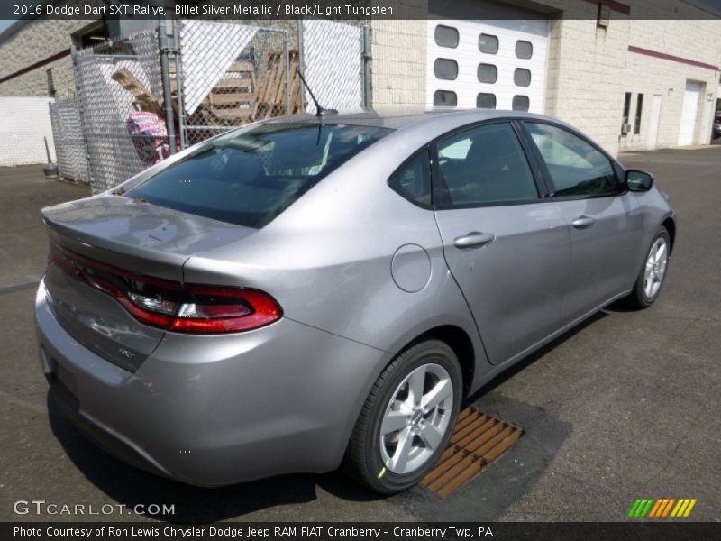 Billet Silver Metallic / Black/Light Tungsten 2016 Dodge Dart SXT Rallye