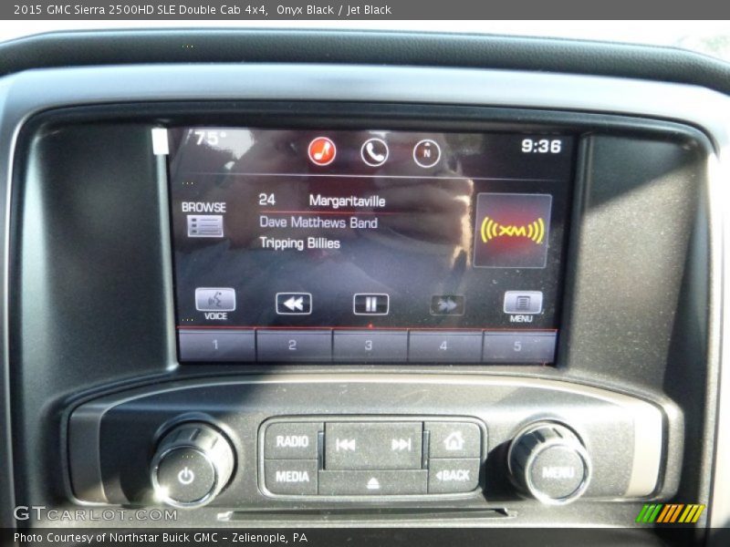 Onyx Black / Jet Black 2015 GMC Sierra 2500HD SLE Double Cab 4x4
