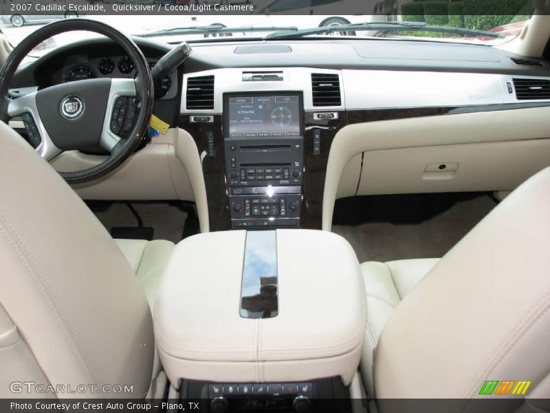 Quicksilver / Cocoa/Light Cashmere 2007 Cadillac Escalade
