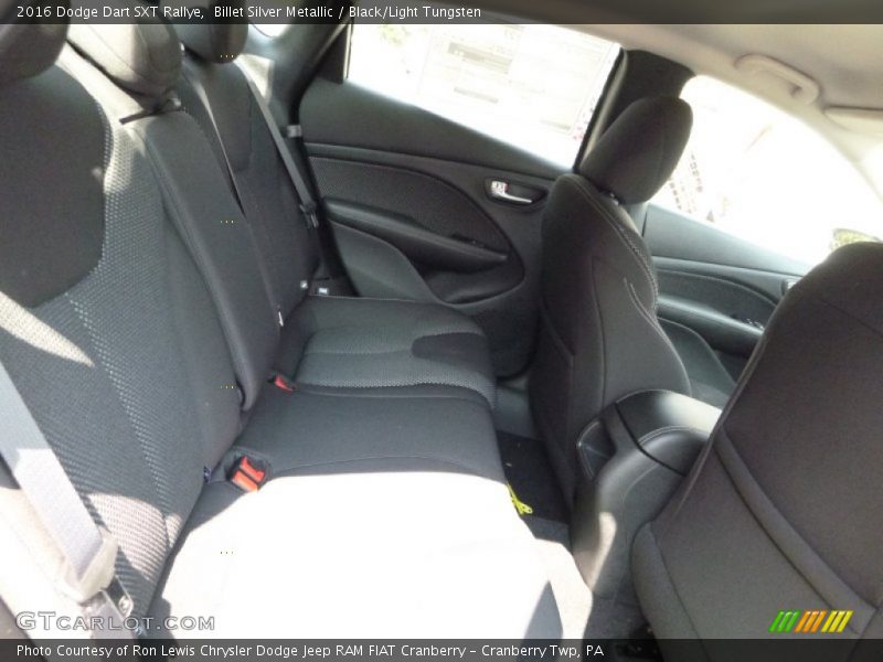 Billet Silver Metallic / Black/Light Tungsten 2016 Dodge Dart SXT Rallye