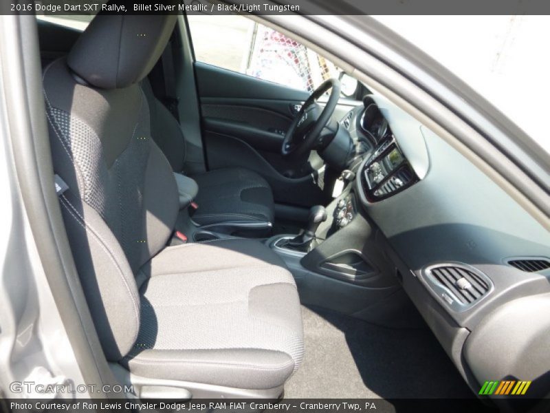 Billet Silver Metallic / Black/Light Tungsten 2016 Dodge Dart SXT Rallye