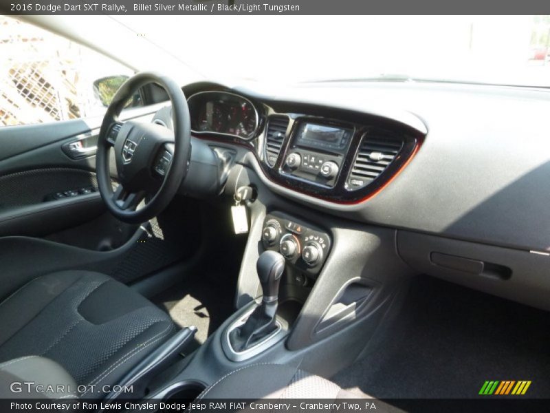 Billet Silver Metallic / Black/Light Tungsten 2016 Dodge Dart SXT Rallye
