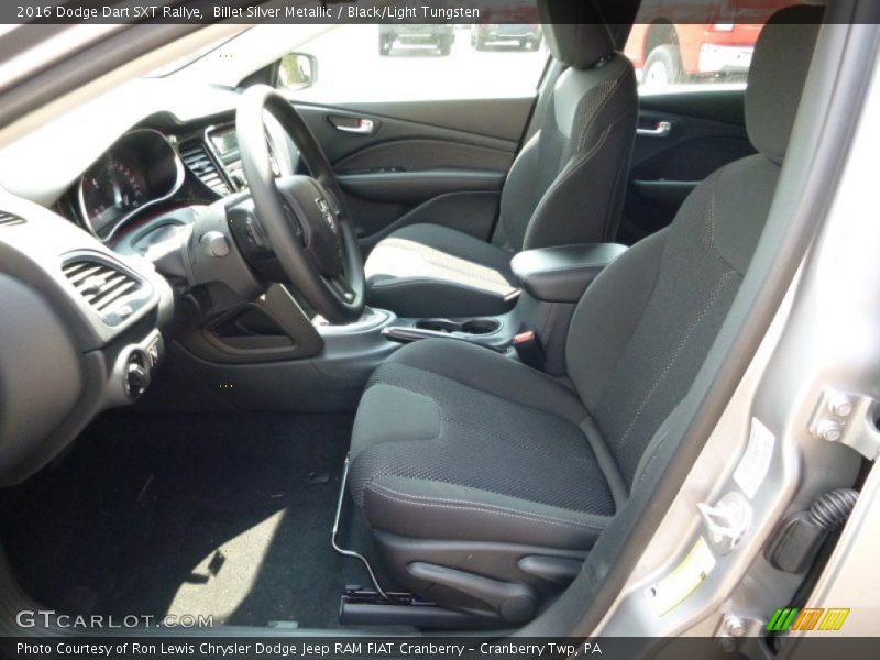 Billet Silver Metallic / Black/Light Tungsten 2016 Dodge Dart SXT Rallye