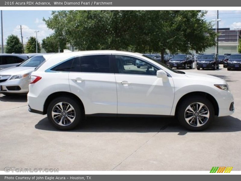 White Diamond Pearl / Parchment 2016 Acura RDX Advance