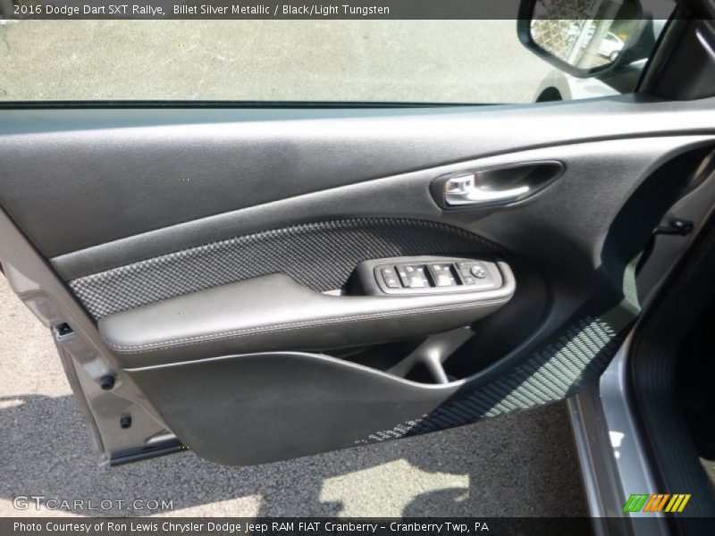 Billet Silver Metallic / Black/Light Tungsten 2016 Dodge Dart SXT Rallye