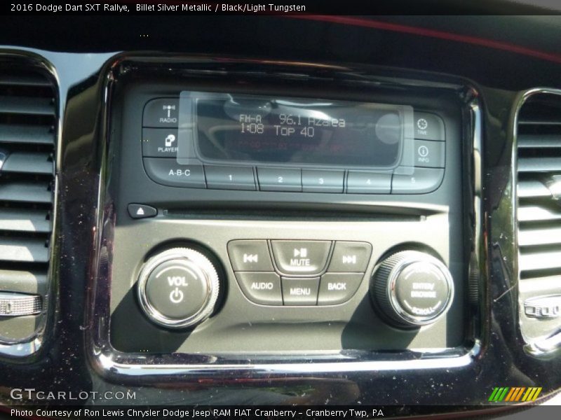 Billet Silver Metallic / Black/Light Tungsten 2016 Dodge Dart SXT Rallye