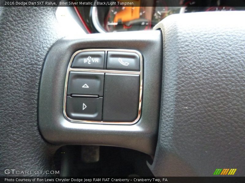 Billet Silver Metallic / Black/Light Tungsten 2016 Dodge Dart SXT Rallye