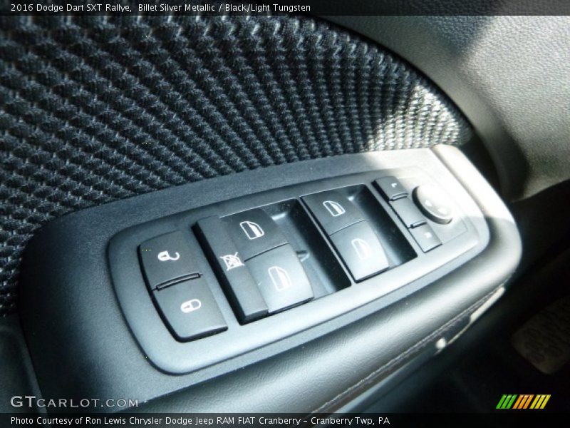 Billet Silver Metallic / Black/Light Tungsten 2016 Dodge Dart SXT Rallye