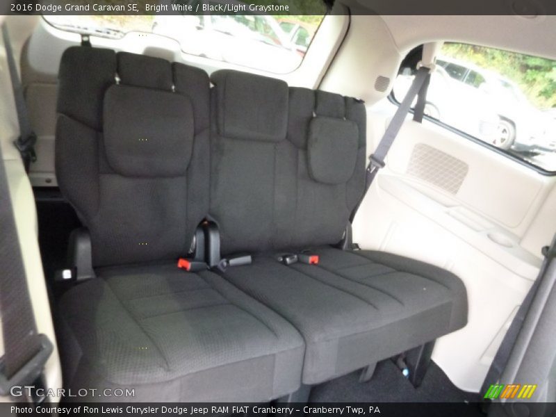 Rear Seat of 2016 Grand Caravan SE