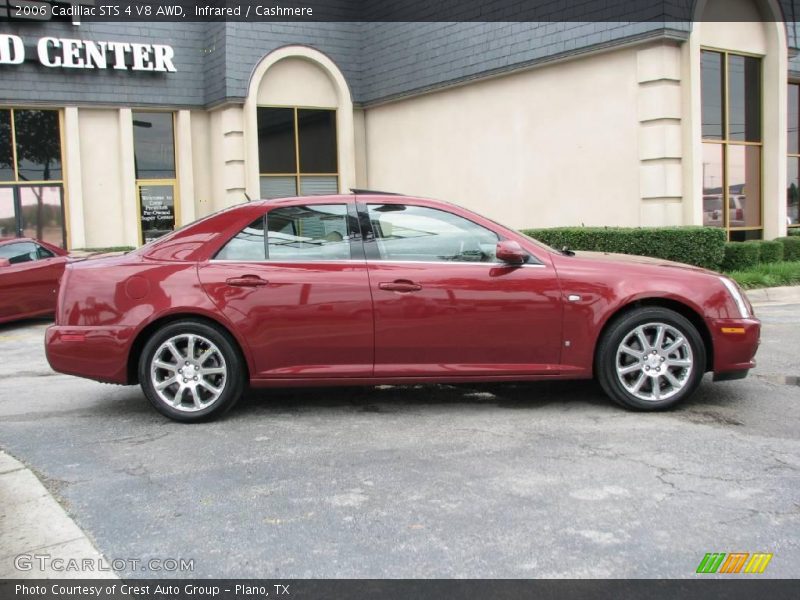 Infrared / Cashmere 2006 Cadillac STS 4 V8 AWD