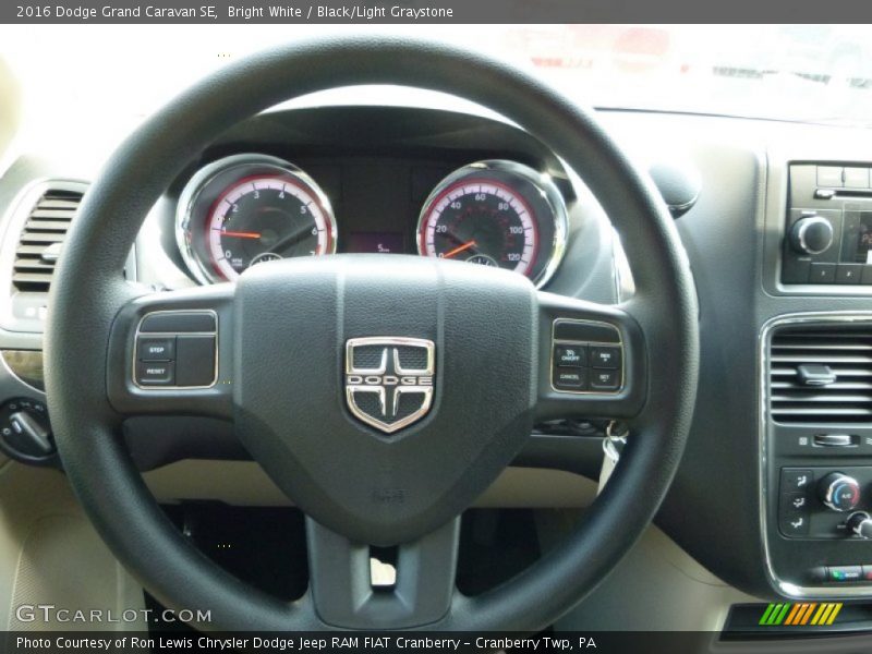  2016 Grand Caravan SE Steering Wheel