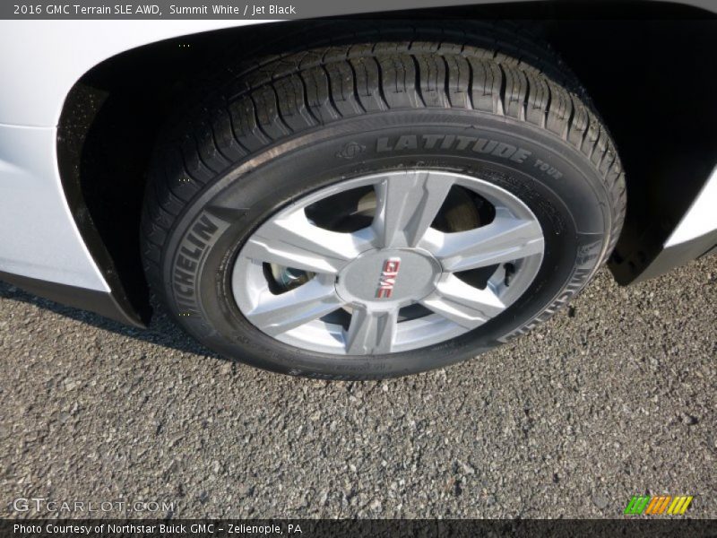Summit White / Jet Black 2016 GMC Terrain SLE AWD