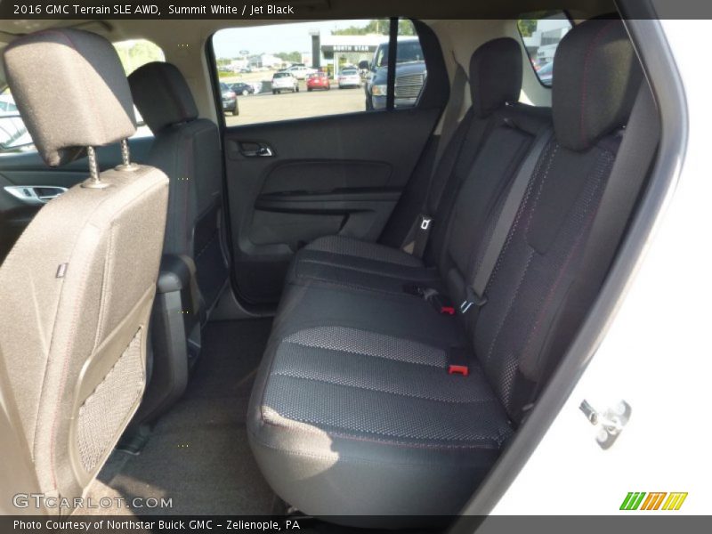 Summit White / Jet Black 2016 GMC Terrain SLE AWD