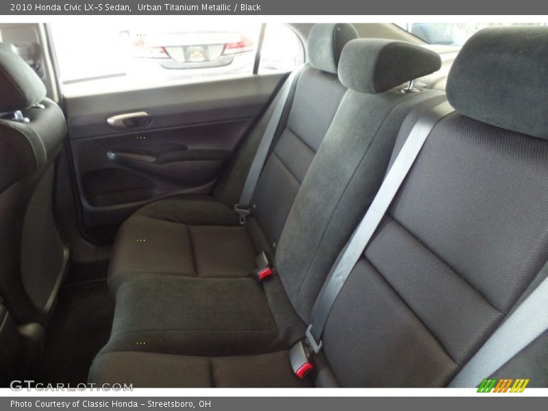 Urban Titanium Metallic / Black 2010 Honda Civic LX-S Sedan