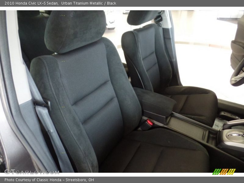 Urban Titanium Metallic / Black 2010 Honda Civic LX-S Sedan