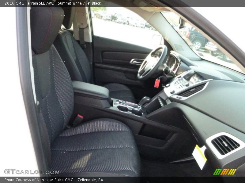 Summit White / Jet Black 2016 GMC Terrain SLE AWD