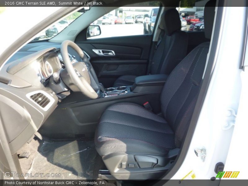 Summit White / Jet Black 2016 GMC Terrain SLE AWD