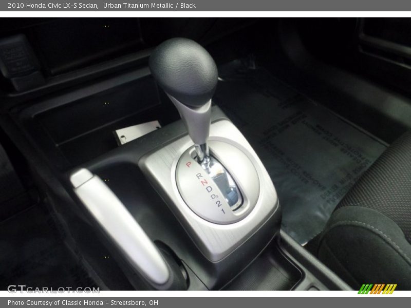 Urban Titanium Metallic / Black 2010 Honda Civic LX-S Sedan