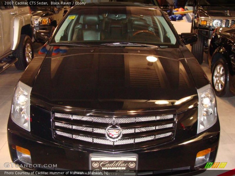 Black Raven / Ebony 2007 Cadillac CTS Sedan