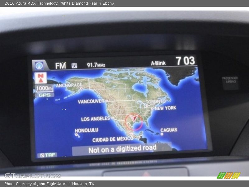 White Diamond Pearl / Ebony 2016 Acura MDX Technology