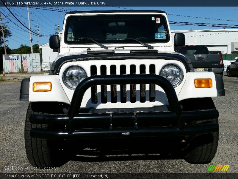 Stone White / Dark Slate Gray 2006 Jeep Wrangler X 4x4