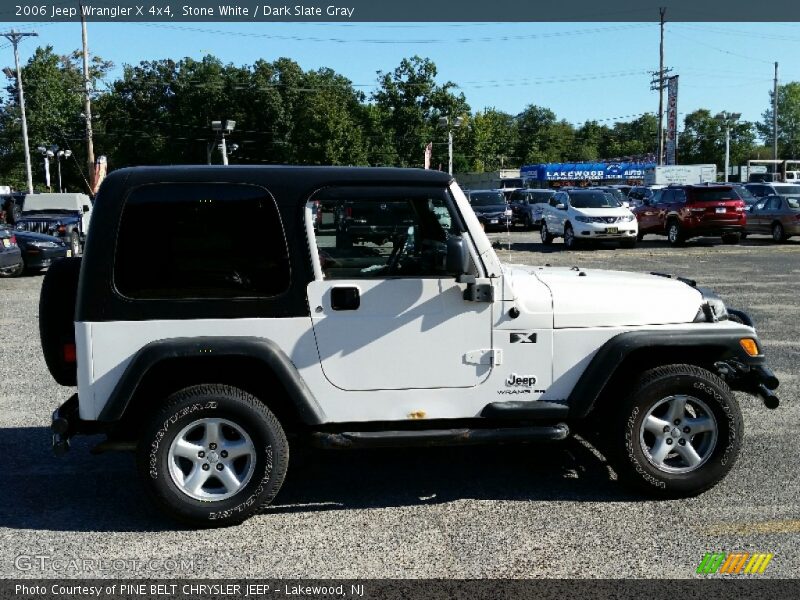 Stone White / Dark Slate Gray 2006 Jeep Wrangler X 4x4