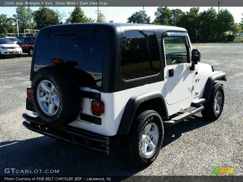 Stone White / Dark Slate Gray 2006 Jeep Wrangler X 4x4