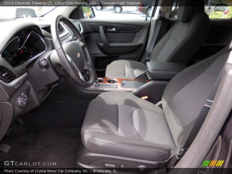  2014 Traverse LT Dark Titanium/Light Titanium Interior