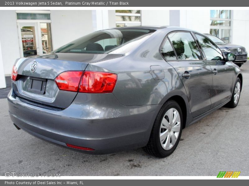 Platinum Gray Metallic / Titan Black 2013 Volkswagen Jetta S Sedan