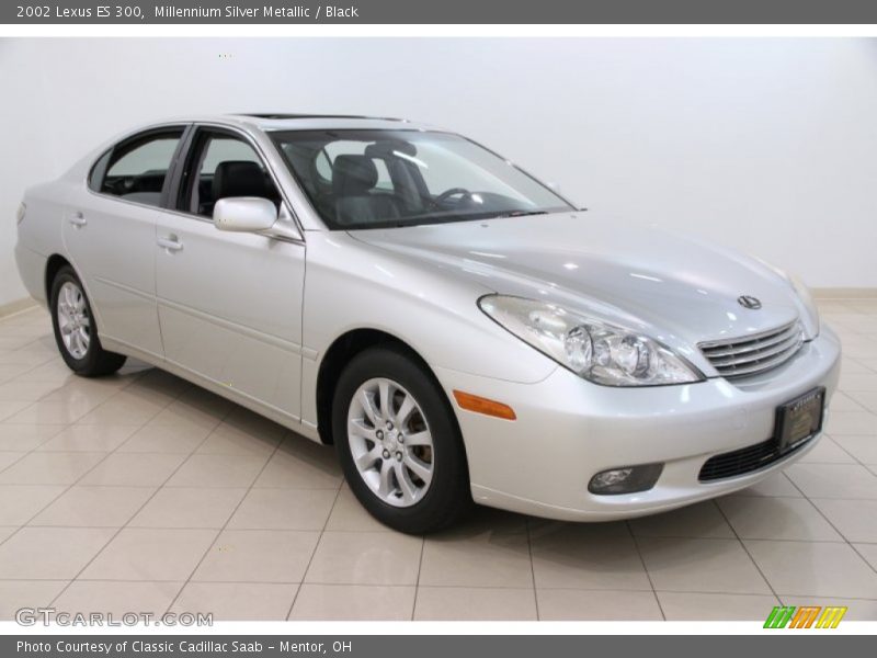 Millennium Silver Metallic / Black 2002 Lexus ES 300