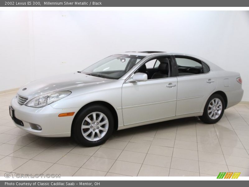 Millennium Silver Metallic / Black 2002 Lexus ES 300