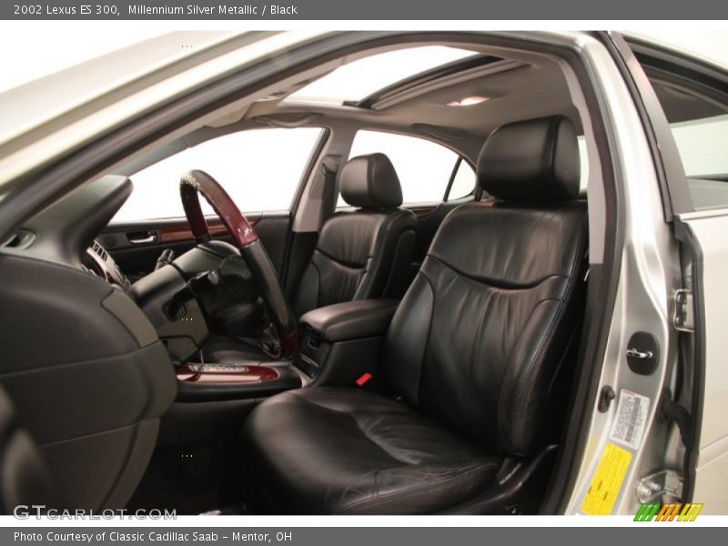 Millennium Silver Metallic / Black 2002 Lexus ES 300