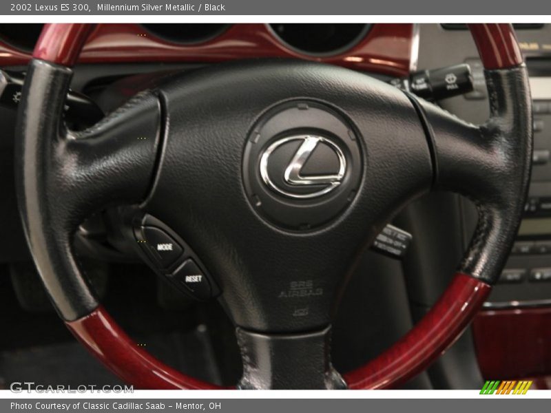 Millennium Silver Metallic / Black 2002 Lexus ES 300