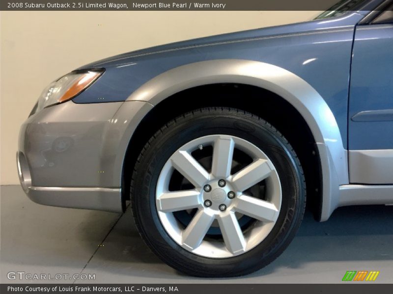 Newport Blue Pearl / Warm Ivory 2008 Subaru Outback 2.5i Limited Wagon