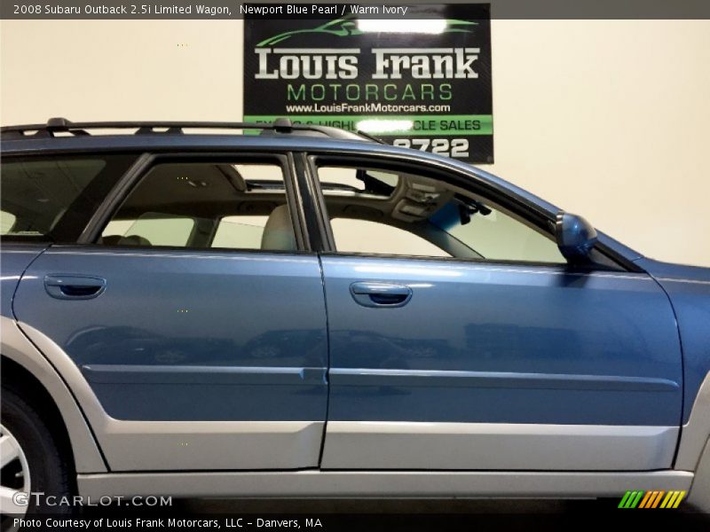 Newport Blue Pearl / Warm Ivory 2008 Subaru Outback 2.5i Limited Wagon