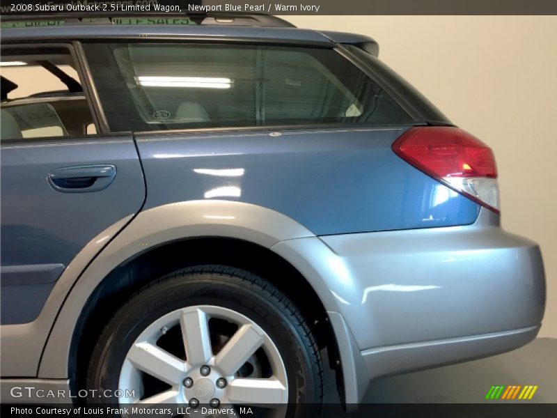 Newport Blue Pearl / Warm Ivory 2008 Subaru Outback 2.5i Limited Wagon
