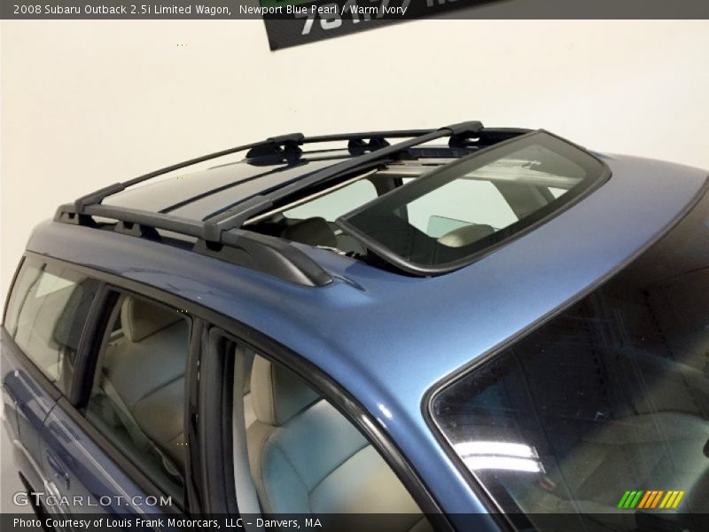 Newport Blue Pearl / Warm Ivory 2008 Subaru Outback 2.5i Limited Wagon